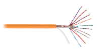 Кабель NIKOLAN U/UTP, 10 пар, Кат.5, 24 AWG, внутренний/внешний, LSZH, 500м 