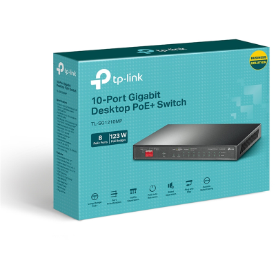 Коммутатор TP-Link TL-SG1210MP 