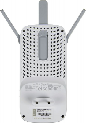 Повторитель беспроводного сигнала TP-Link RE220 AC750 10/100BASE-TX белый 